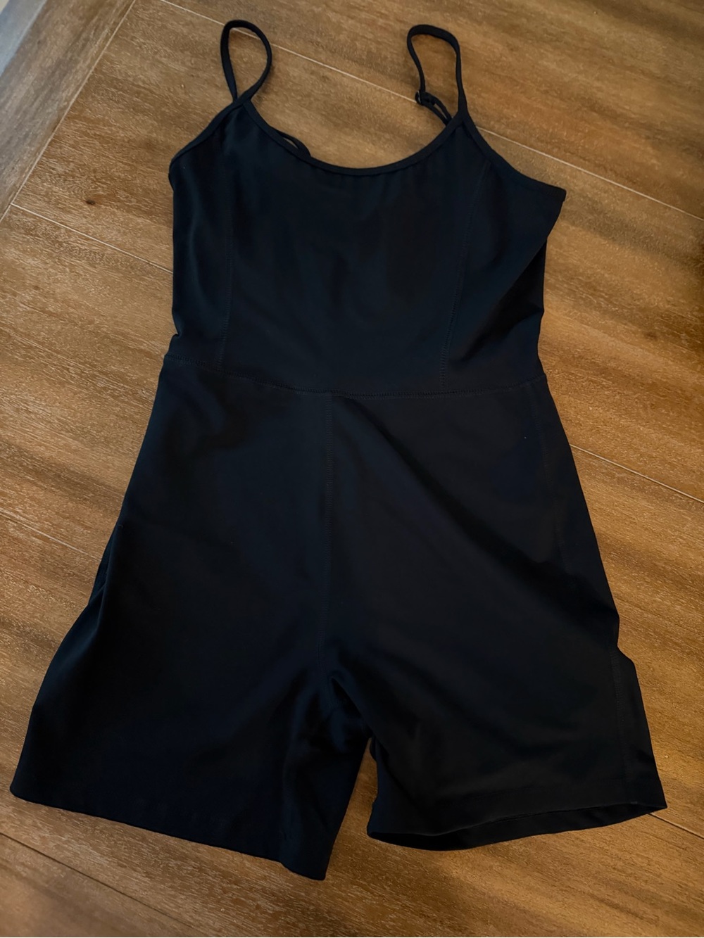 Girls' Black One-Piece Romper